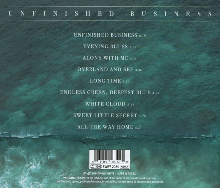 Unfinished Business - Front Cover