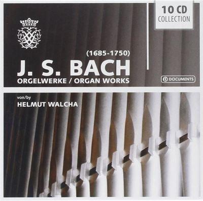 Bach : Œuvres pour orgue Coffret - Front Cover