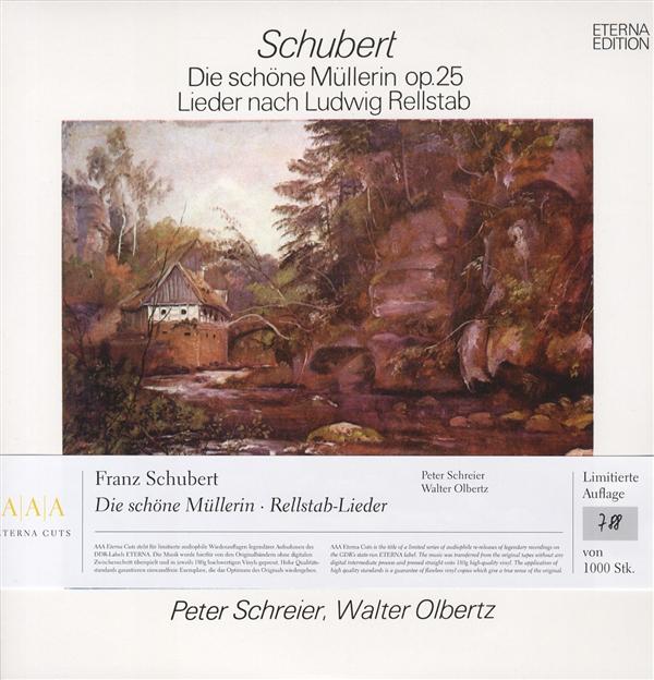 Schubert: Die schöne Müllerin, Op. 25 - Front Cover