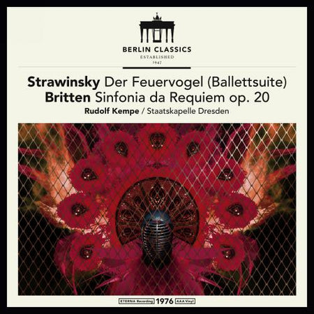 Stravinsky/Britten: Firebird Suite/Sinfonia da Requiem - Front Cover