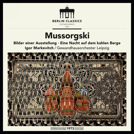Mussorgsky: Pictures at an Exhibition/Night at the bare mountain - Front Cover