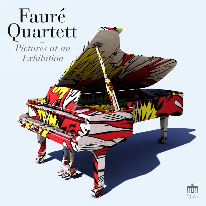 TABLEAUX D UNE EXPOSITION/ARR POUR QUATUOR AVEC PIANO - Front Cover