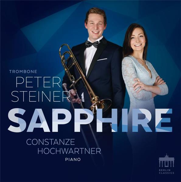 Sapphire Œuvres pour trombone et piano - Front Cover