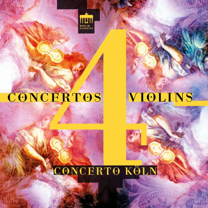 Concerto Köln;Concertos 4 Violins (LP) - Front Cover