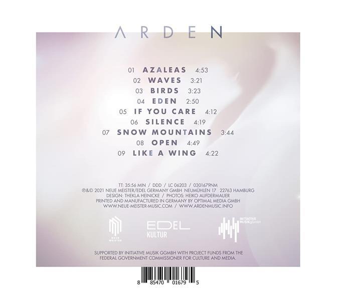 Arden - Front Cover