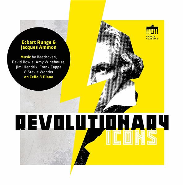 Revolutionary Icons. Musique pour violoncelle et piano - Front Cover