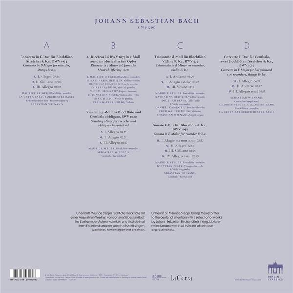 A Tribute To Bach (LP) - Front Cover