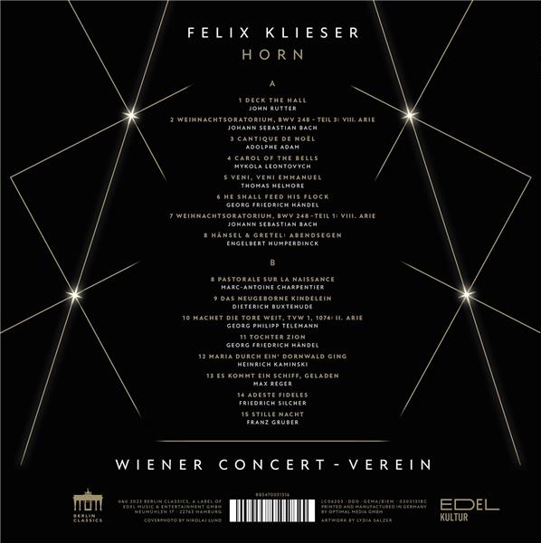 A Golden Christmas (LP) - Front Cover