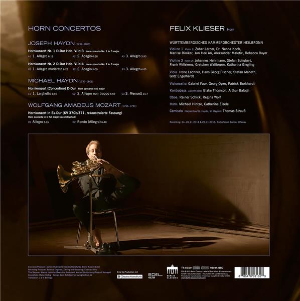 Hornkonzerte (LP) - Front Cover