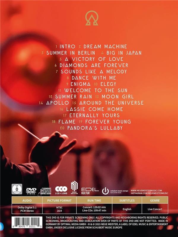 A Night at the Philharmonie Berlin - Front Cover