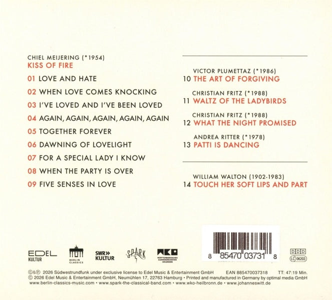 Kiss of Fire - Front Cover