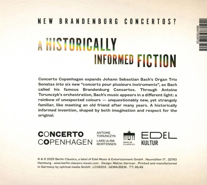 New Brandenburg Concertos - Front Cover