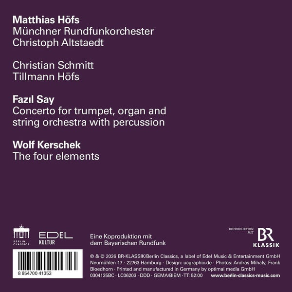 Trumpet Double Concertos - Front Cover