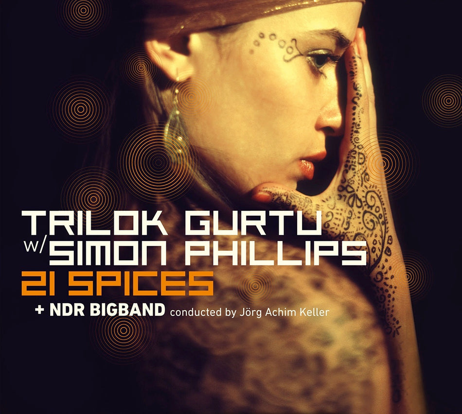 21 Spices (2 Vinyles LP) / Trilok Gurtu & Simon Phillips - Front Cover