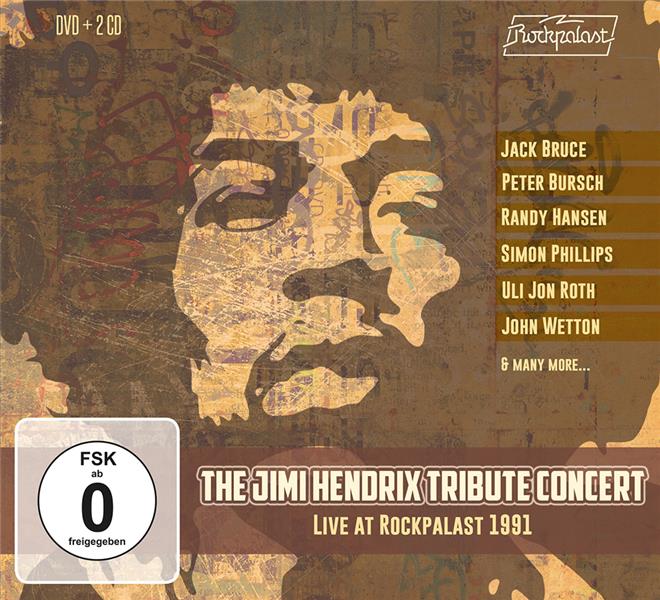 The Jimi Hendrix Tribute Concert Live At Rockpalast 1991 - Front Cover