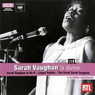 Rtl jazz Sarah Vaughan - Front Cover
