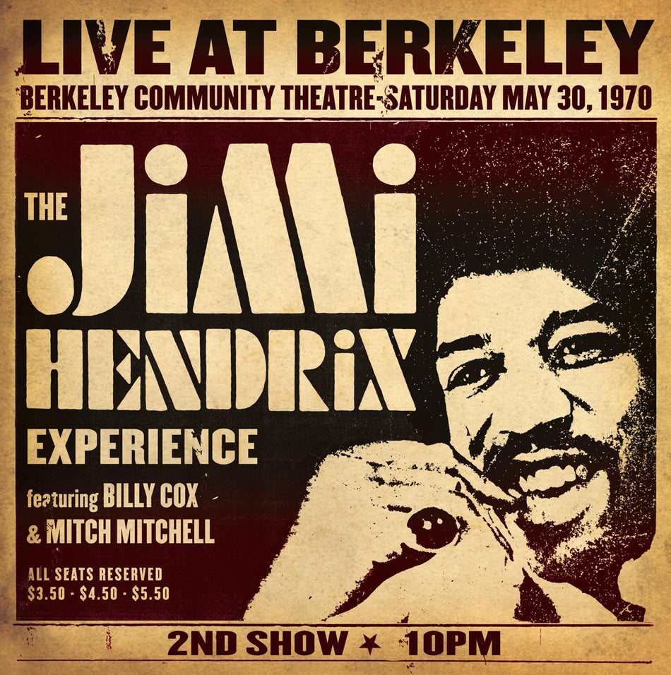 Live At Berkeley - Front Cover