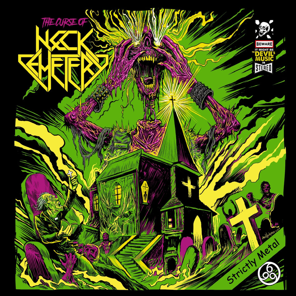 The Curse Of Neck Cemetery - Front Cover