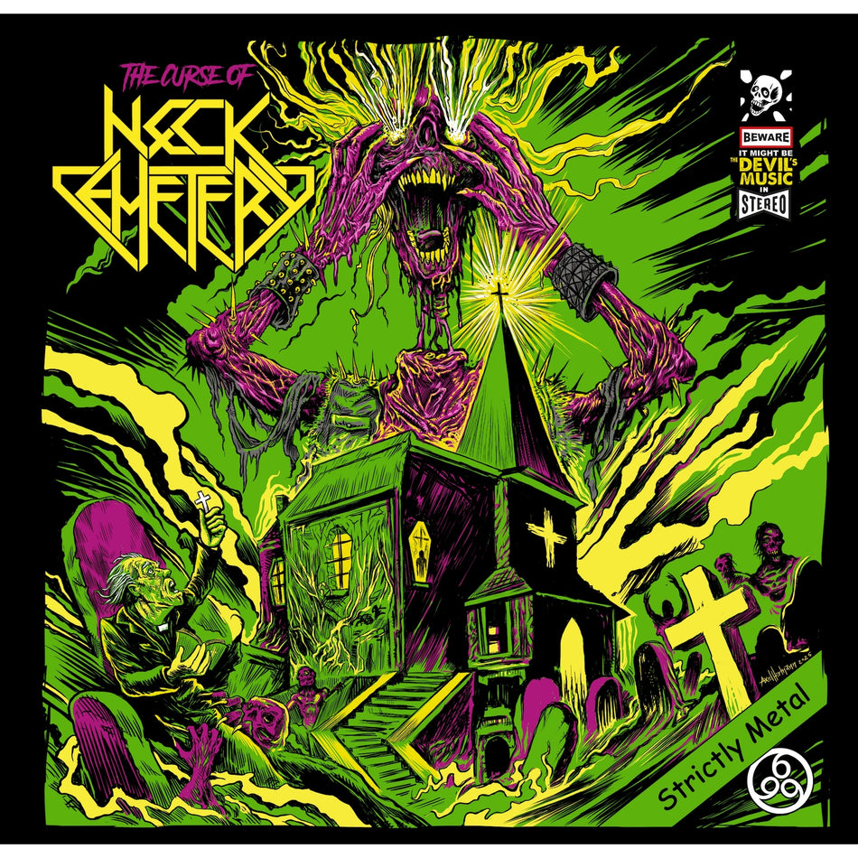 The Curse Of Neck Cemetery - Front Cover