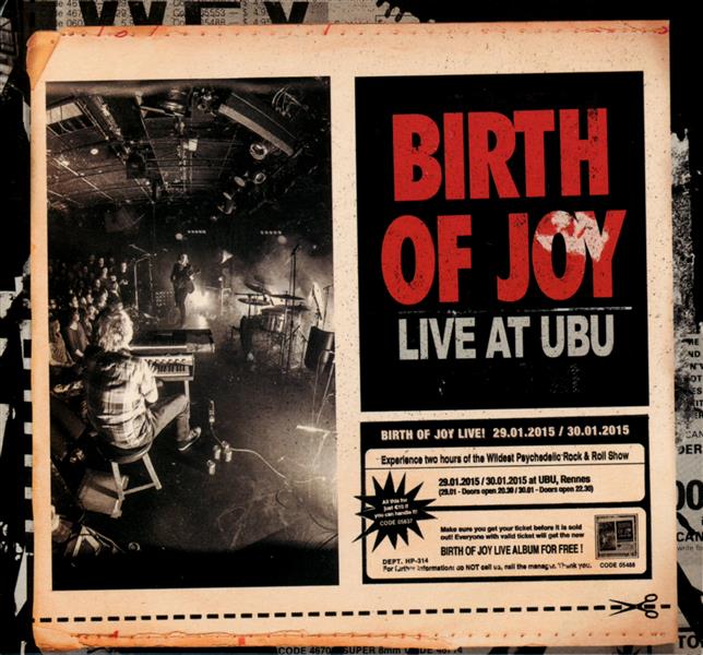 Live at Ubu - Front Cover