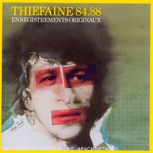 Thiéfaine 84-88 - Front Cover