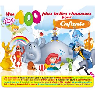 Les 100 plus belles chansons pour enfants Coffret - Front Cover