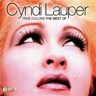 True colors: the best of Cyndi Lauper - Front Cover