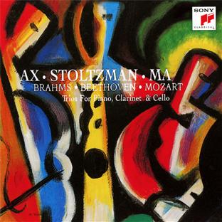 Brahms, Beethoven, Mozart: clarinet trios - Front Cover