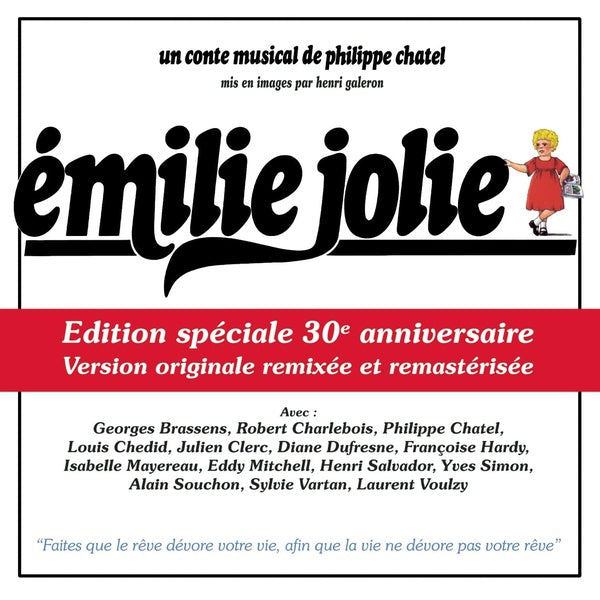Emilie Jolie Édition 30ème Anniversaire - Front Cover