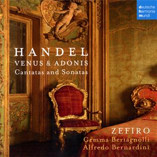 Handel: Venus & Adonis - cantatatas & sonatas - Front Cover