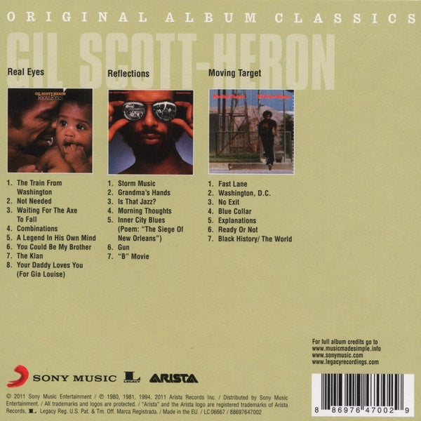 Original Album Classics : Gil Scott-Heron - Front Cover