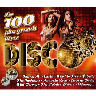 Les 100 plus grands titres disco - Front Cover