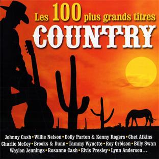 Les 100 plus grands titres country - Front Cover