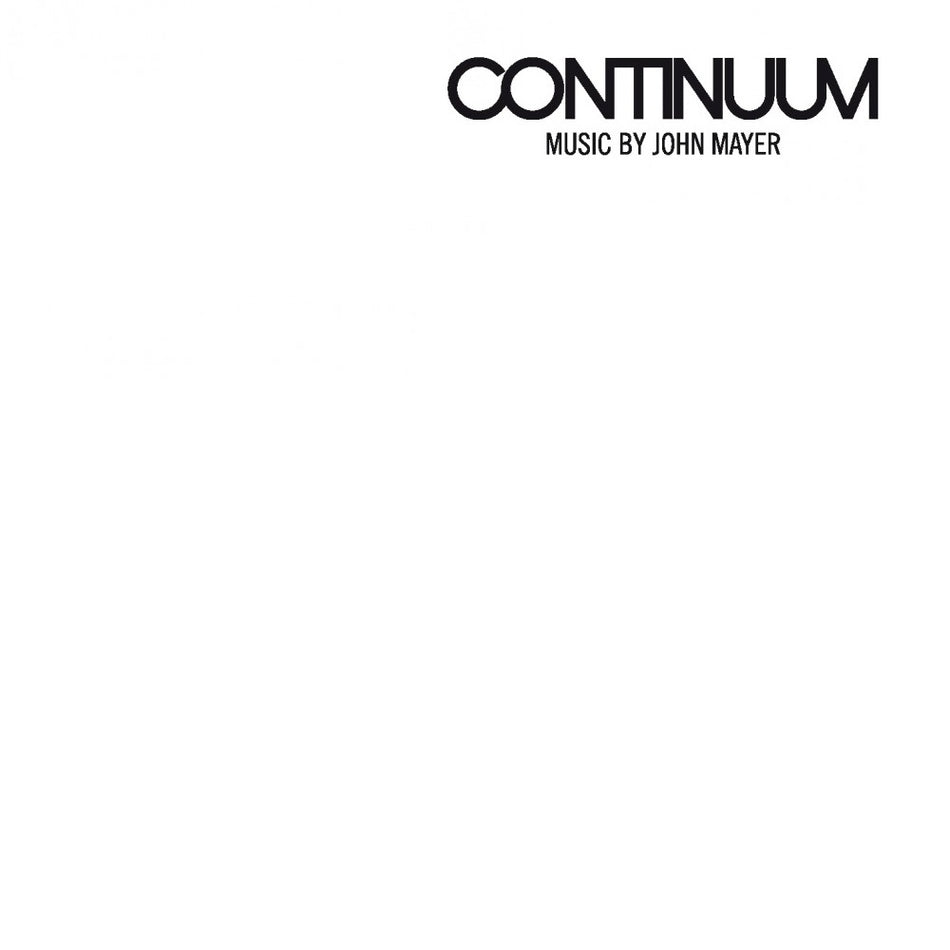 CONTINUUM/VINYLE NOIR AUDIOPHILE 180GR - Front Cover