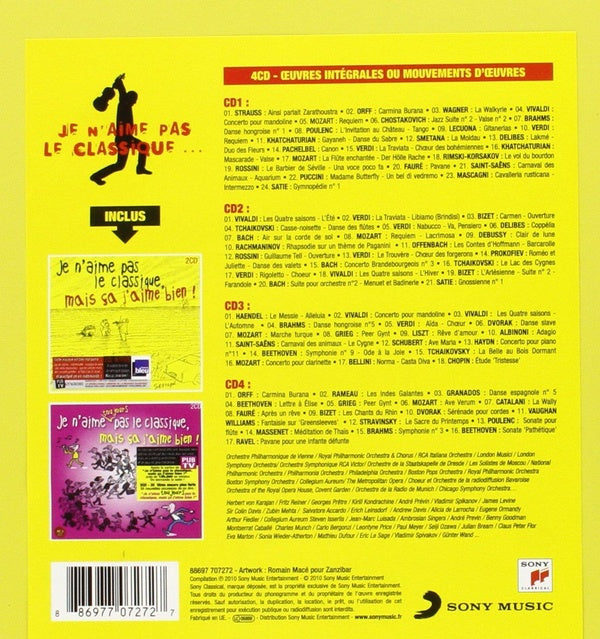 Je n'aime pas le classique... - Front Cover
