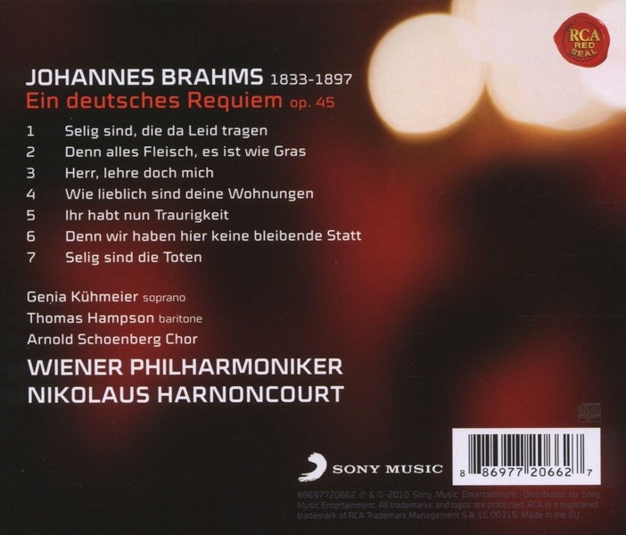 Un requiem allemand, op.45 - Front Cover