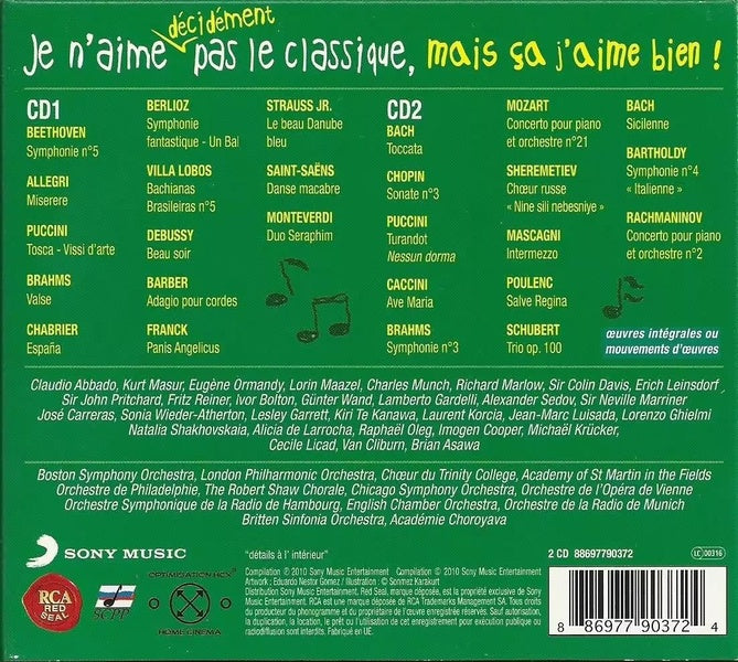 Je n'aime décidément pas le classique, mais ça j'aime bien - Front Cover