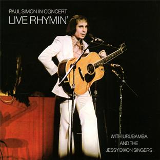 Paul Simon in concert : live rhymin' - Front Cover