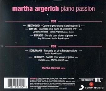 Martha Argerich : Piano Passion - Front Cover