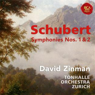Schubert: symphonies nos. 1 & 2 - Front Cover