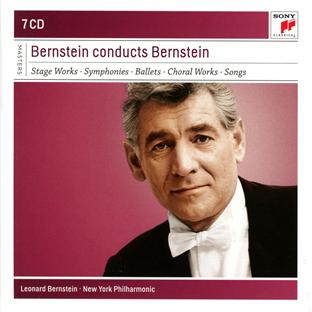 Leonard Bernstein conducts Bernstein - Front Cover