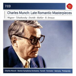 Charles Munch conducts Wagner, Tchaikovsky, Dvorak, Mahler, Strauss - Front Cover