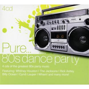 Pure...80's dance party - Front Cover