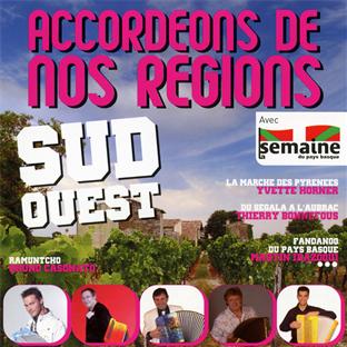 Accordéons de nos régions : Sud Ouest - Front Cover