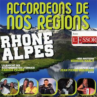 Accordéons de nos régions : Rhone-Alpes - Front Cover