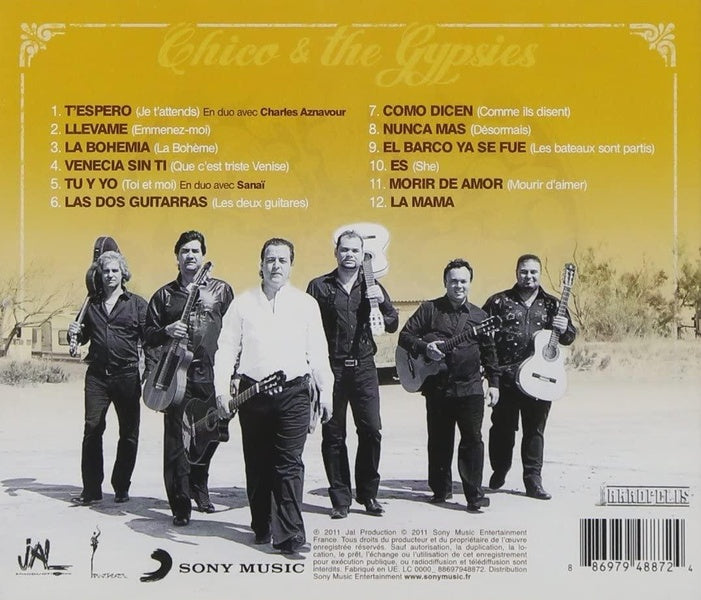 Chico et les Gypsies chantent Charles Aznavour - Front Cover