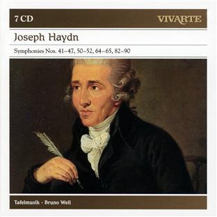 Haydn: symphonies nos. 41-47, 50-52, 64-65, 82-90 - Front Cover