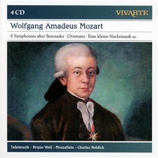 Mozart: symphonies after serenades; overtures; eine kleine nachtmusik etc. - Front Cover