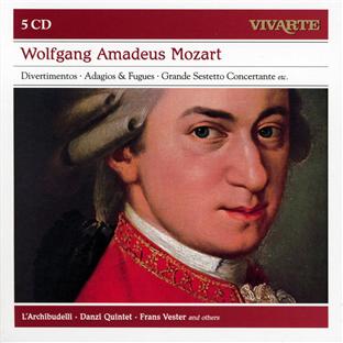 Mozart: divertimentos; adagios & fugues; grande sestetto concertante etc. - Front Cover