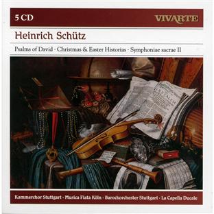 Heinrich Schutz: psalms of david; christmas & easter historias; symphoniae sacra - Front Cover
